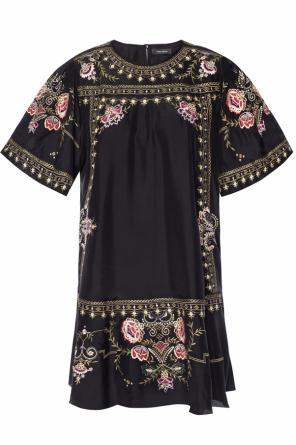 Dress with embroidered floral motif, zdjęcie 1 Dress with embroidered floral motif od Isabel Marant